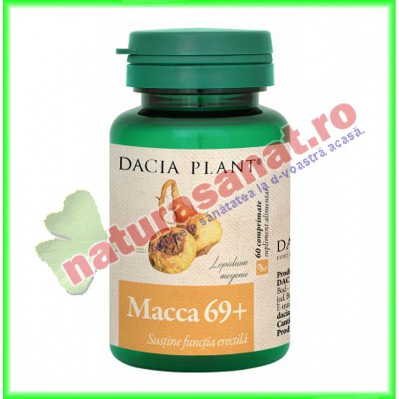Macca 69+ 60 comprimate - Dacia Plant