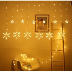 Instalatie Craciun perdea...