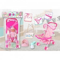 Carucior papusa cu olita...