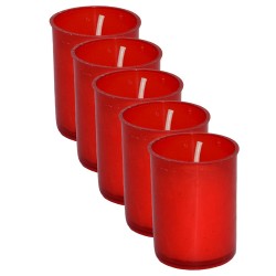 Candela plastic cu capac...