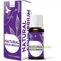 Natural Equilibrium Amestec de Uleiuri Esentiale pentru Uz Intern 10 ml - Bionovativ - Life - www.naturasanat.ro