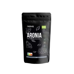 Aronia Fructe uscate raw 125g ECO - Niavis - www.naturasanat.ro