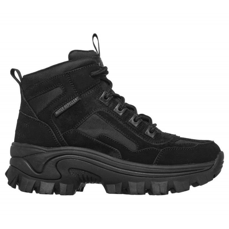 Ghete sport dama Hi Ryze Gawkers Street Blox-Block 155260-BBK negru piele naturala - Skechers - www.naturasanat.ro