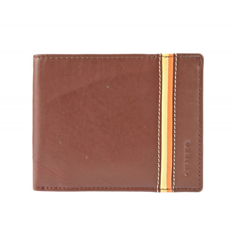 Portofel casual barbati CHARRO 747292 maro piele naturala - Ada Wallet - www.naturasanat.ro