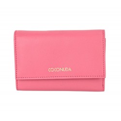 Portofel casual dama COCONUDA 254-78 roz piele naturala - Ada Wallet - www.naturasanat.ro
