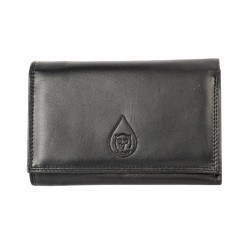 Portofel casual dama JUICE 9663-155 negru piele naturala - Ada Wallet - www.naturasanat.ro