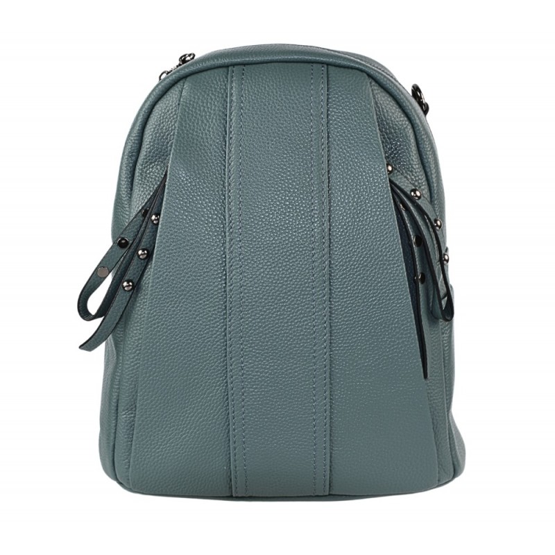 Rucsac casual dama 7777 verde piele naturala - Ada Shoes - www.naturasanat.ro