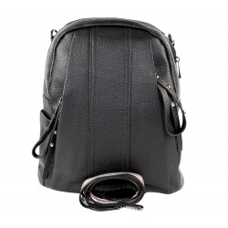 Rucsac casual dama 7777 negru piele naturala - Ada Shoes - www.naturasanat.ro