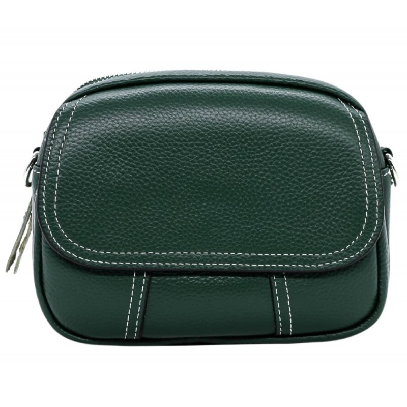 Poseta casual dama 8860 verde piele naturala - Ada Shoes - www.naturasanat.ro