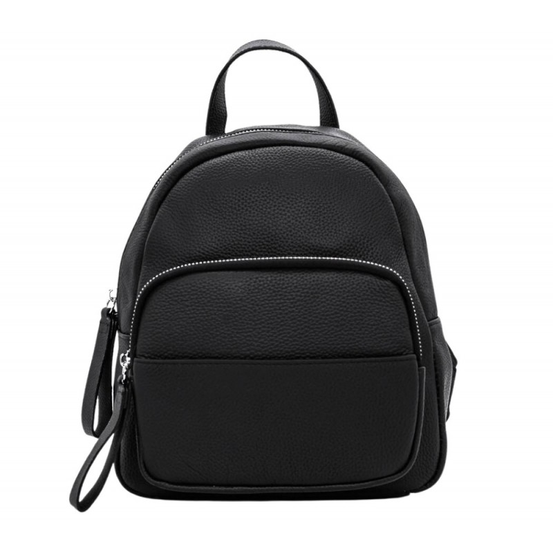 Rucsac casual dama 79712 negru piele naturala - Ada Shoes - www.naturasanat.ro
