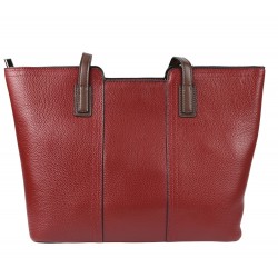 Poseta casual dama TT66 bordo piele naturala - Ada Shoes - www.naturasanat.ro