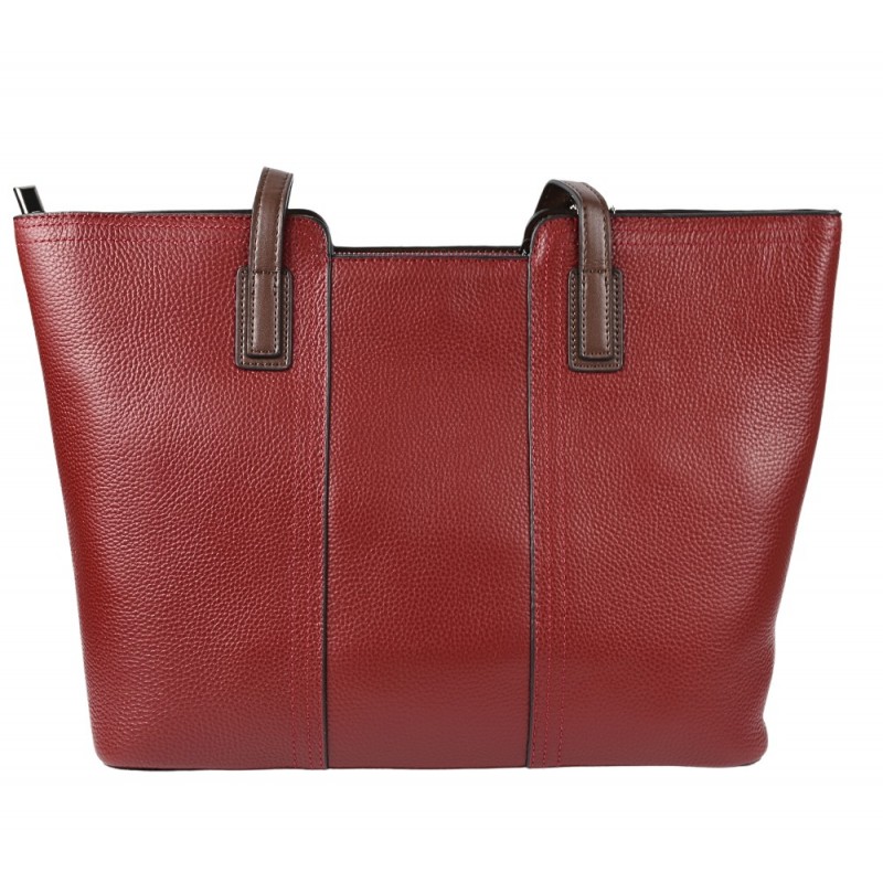 Poseta casual dama TT66 bordo piele naturala - Ada Shoes - www.naturasanat.ro
