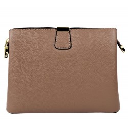 Poseta casual dama 6677 bej piele naturala - Ada Shoes - www.naturasanat.ro