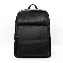 Rucsac casual barbati 131419-37 negru piele naturala - Ada Shoes - www.naturasanat.ro