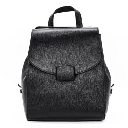 Rucsac casual dama ADA SHOES 23015 negru piele naturala - Ada Bags - www.naturasanat.ro
