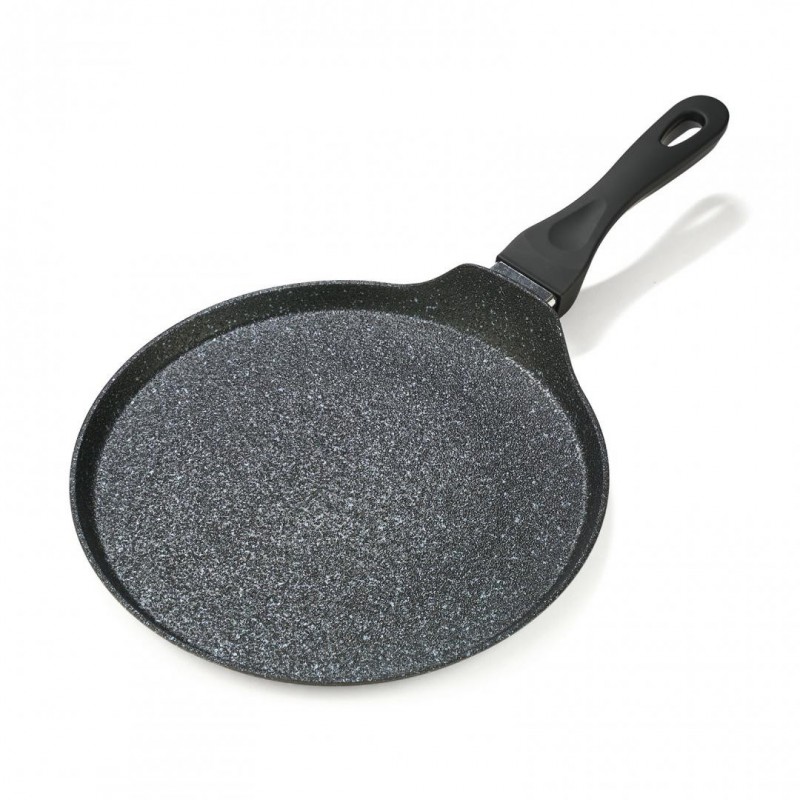 Tigaie Aluminiu Clatite 28X1.5Cm Black Sand Cooking By Heinner - Heinner - www.naturasanat.ro
