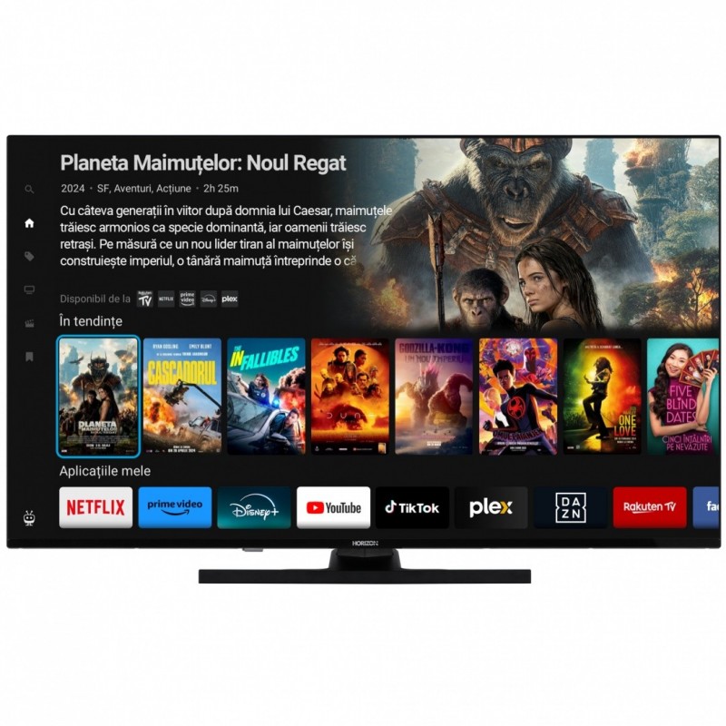 Qled Tv Horizon Smart 65Hq8560U/D 65" D-Led 4K Ultra Hd Dvb-S2/T2/C Cme 800Hz Tivo Contrast 5000:1 250 Cd/M2 1X Ci 3X Hdmi (V2.1