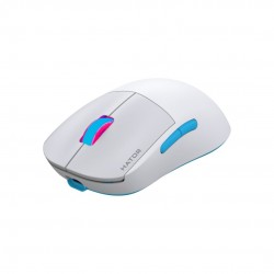 Mouse Wireless Hator Quasar 2 Pro Conectivitate 2.4Ghz Bluetooth Si Usb Polling Rate Pana La 1000Hz Senzor Pixart 3395 Rezolutie
