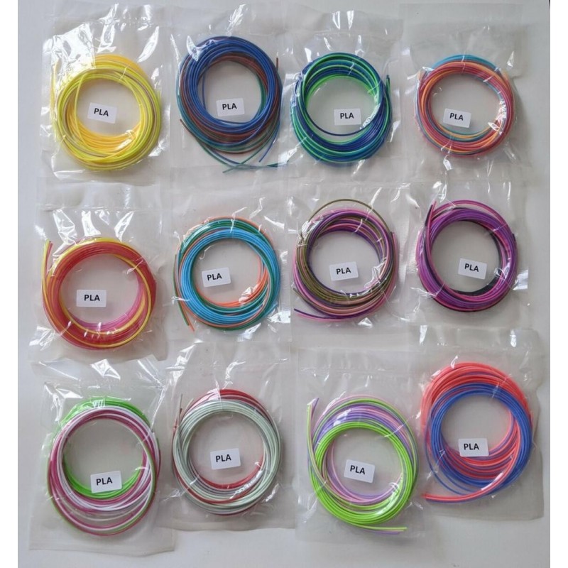 Serioux Pla 1.75Mm 3D Printer Filament 3Pcs Temperatura 190-220 Grade Length 300Cm Utilizare: Pana La 6 Luni De La Deschiderea A