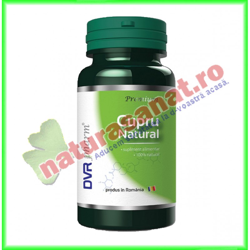 Cupru Natural 60 capsule - DVR Pharm
