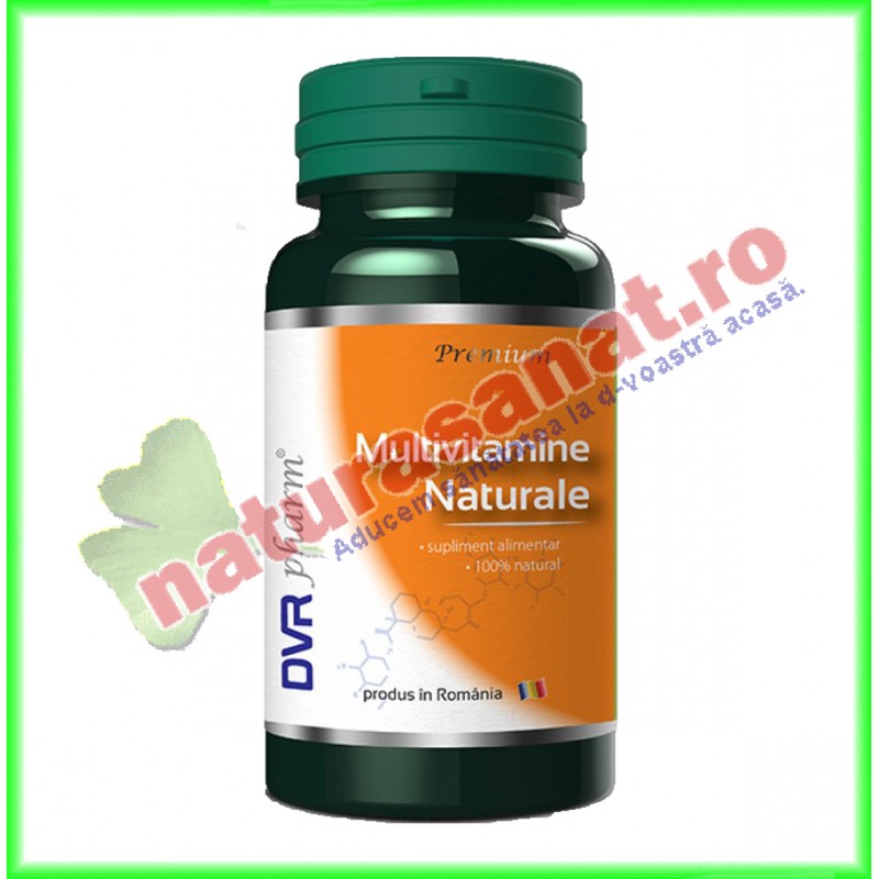 Multivitamine Naturale 60 capsule - DVR Pharm