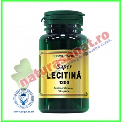 Lecitina Super Premium 1200 mg 30 capsule - Cosmo Pharm