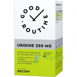 Uridine 250mg 30cps vegetale Secom, - www.naturasanat.ro