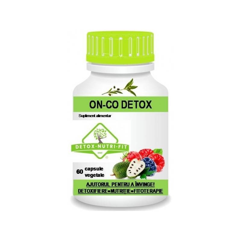 On-Co Detox 60 capsule - Detoxnutrifit - www.naturasanat.ro