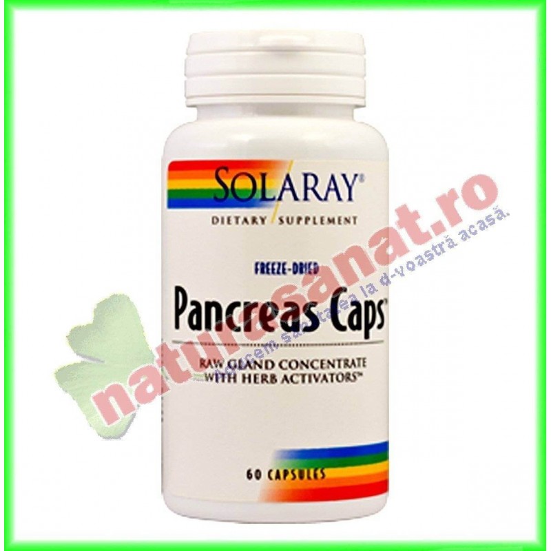 Pancreas Caps 60 capsule - Solaray - Secom
