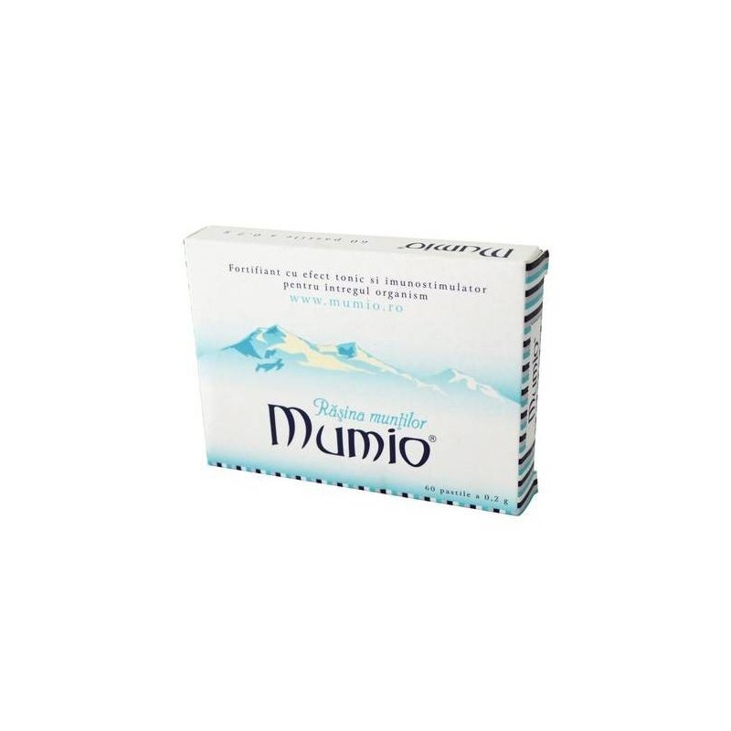 Mumio Rasina Muntilor 60 Tablete - Raco - Radu & Sons - www.naturasanat.ro