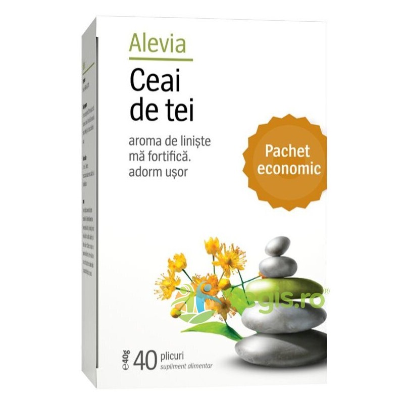 Ceai de Tei 40 g - Alevia - www.naturasanat.ro