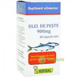 Ulei de Peste 900mg 40cps moi - Hofigal - www.naturasanat.ro