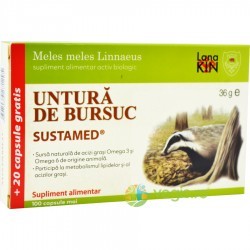 Untura de Bursuc 120 capsule - Sustamed - www.naturasanat.ro
