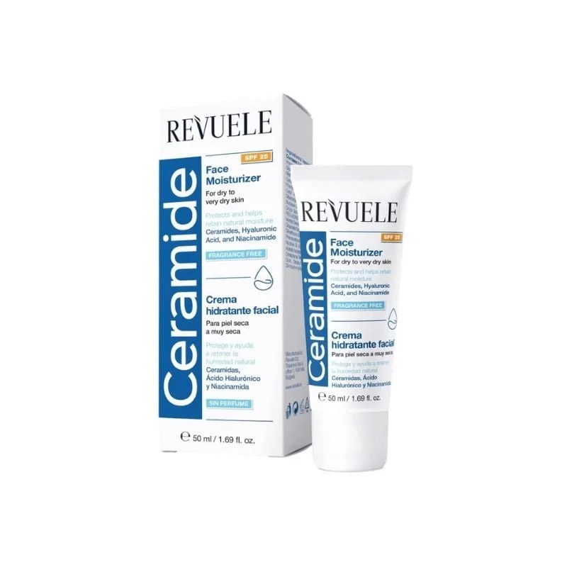 Crema de fata cu Ceramide SPF25, 50 ml, Revuele - www.naturasanat.ro