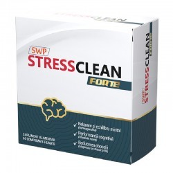 Stressclean Forte, 60 comprimate, Sun Wave Pharma - www.naturasanat.ro