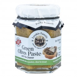 Pasta de masline verzi cu Feta, fara gluten, 170 g, Lyrakis - www.naturasanat.ro