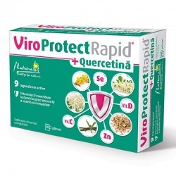 ViroProtect Rapid Quercetina, 10 plicuri, Naturalis - www.naturasanat.ro