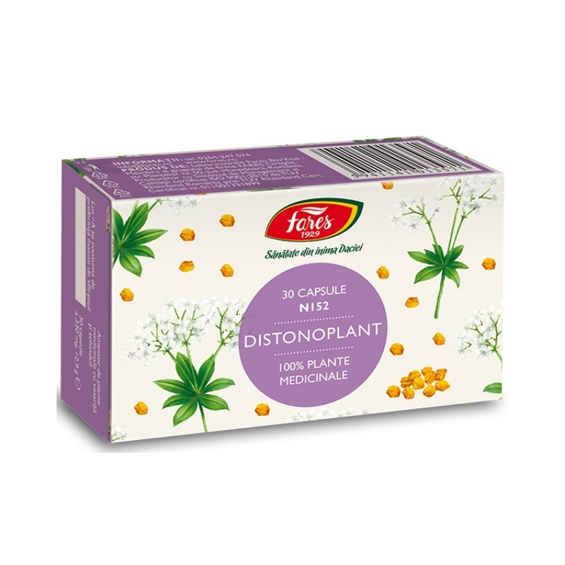 Distonoplant, 30 caps, FARES - www.naturasanat.ro