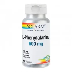 Secom L-Phenylalanine 500mg, 60 capsule vegetale - www.naturasanat.ro