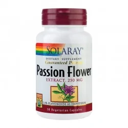 Secom Passion Flower (Floarea-pasiunii), 30 capsule vegetale - www.naturasanat.ro
