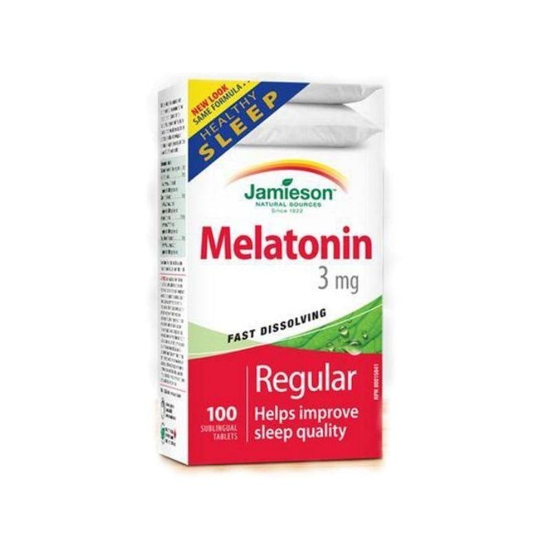 Jamieson Melatonina 3 mg, 100 comprimate - www.naturasanat.ro
