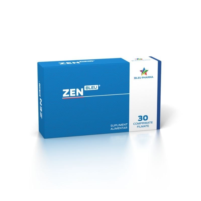 Zenbleu, 30 comprimate - www.naturasanat.ro