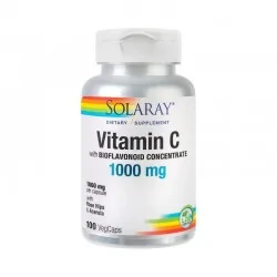 Secom Vitamin C 1000 mg, pentru imunitate, 100 capsule - www.naturasanat.ro