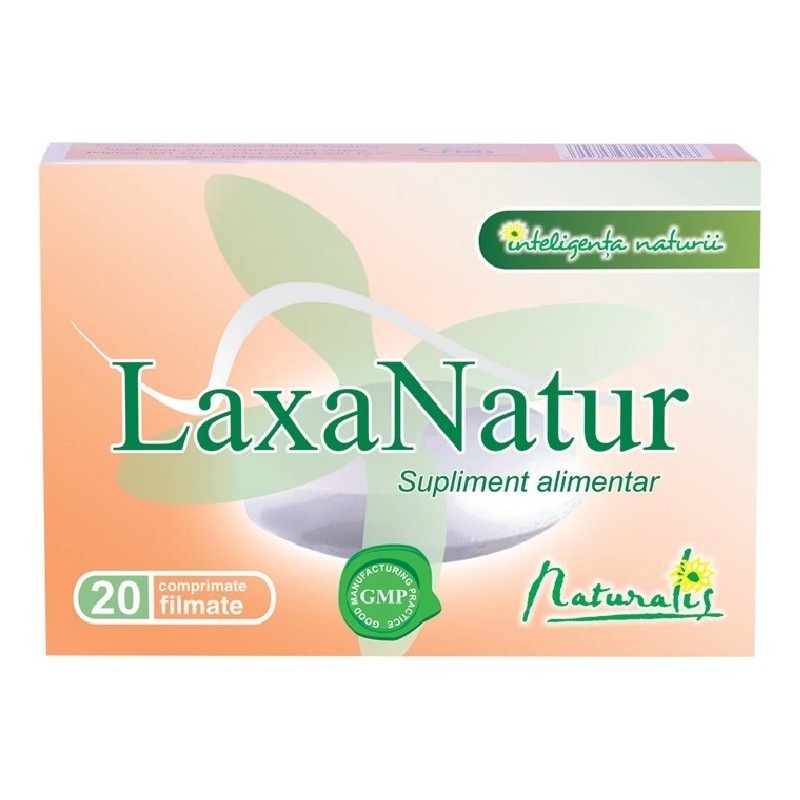 LaxaNatur, 20 comprimate, Naturalis - www.naturasanat.ro
