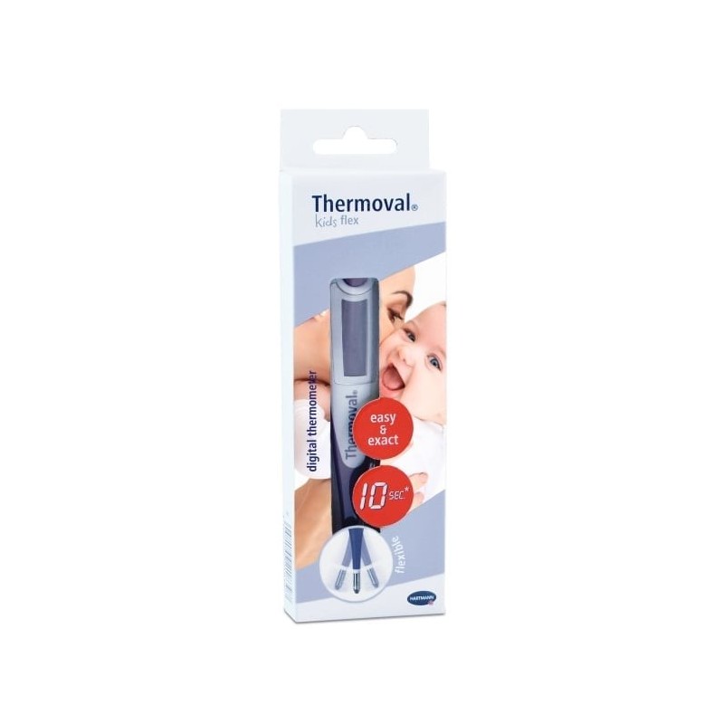 Termometru digital cu cap flexibil, HartMann Thermoval Kids flex - www.naturasanat.ro