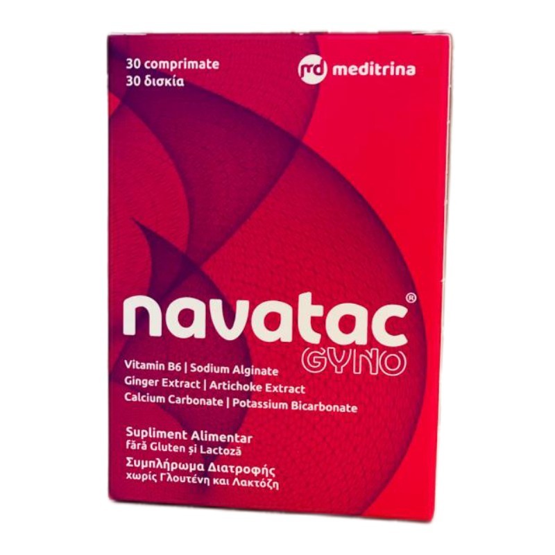 Navatac - Gyno, 30 comprimate - www.naturasanat.ro