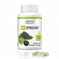 Bio Spirulina 450 mg, 60 capsule, Zenyth - www.naturasanat.ro