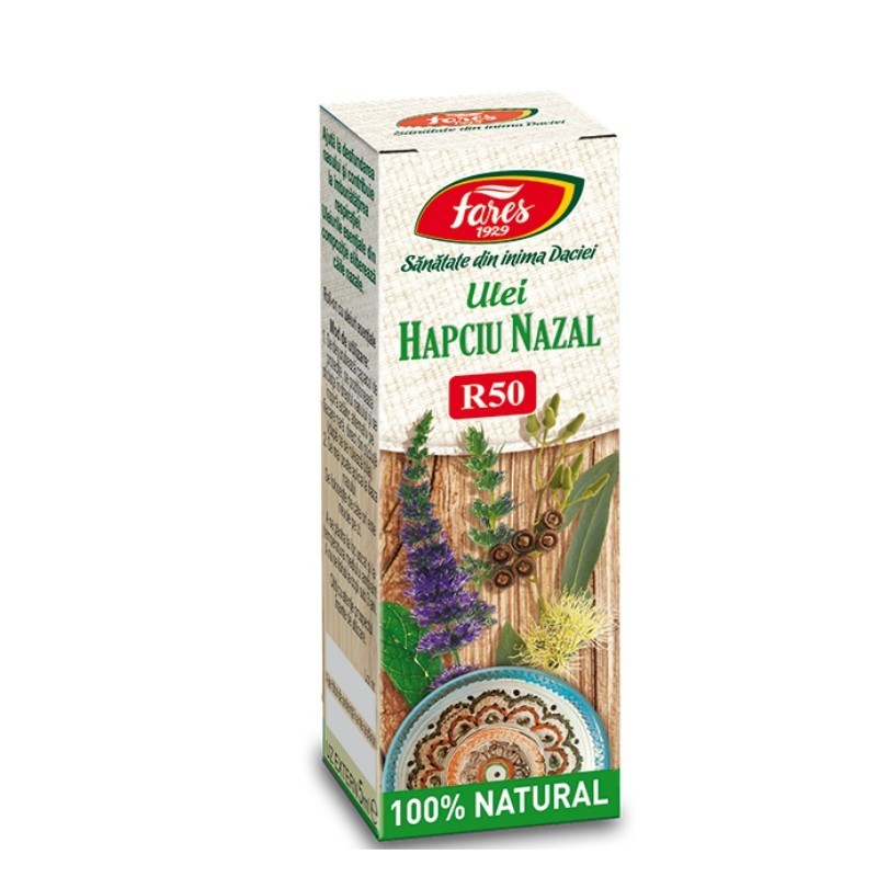 Ulei Hapciu nazal, 5 ml, FARES - www.naturasanat.ro