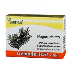 HOFIGAL Gemoderivat Muguri de pin, 30 monodoze - www.naturasanat.ro