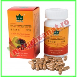 Ganoderma Lucidum Extract 425 mg 120 capsule - Yong Kang - Co&Co Consumer - www.naturasanat.ro
